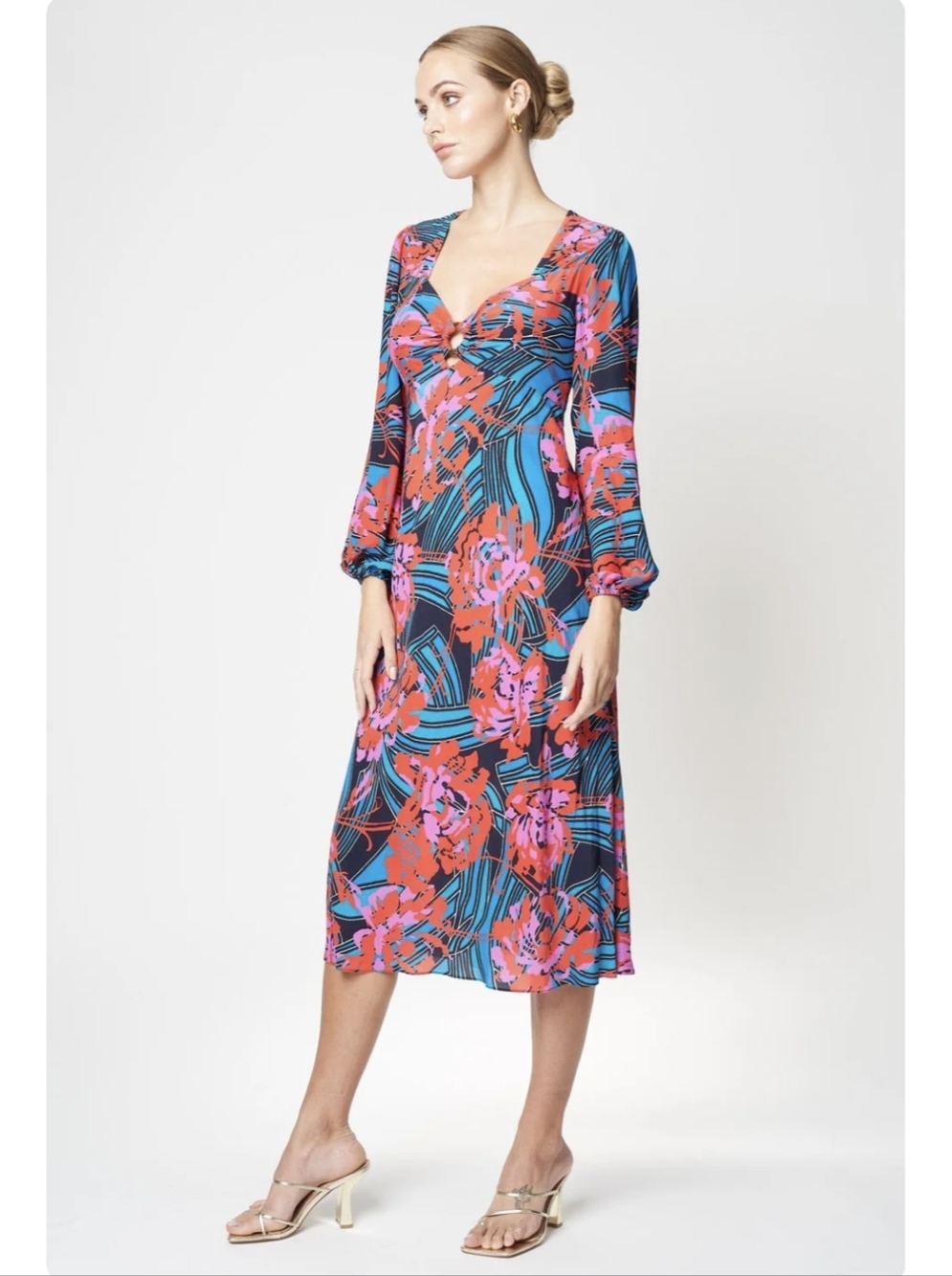 Fresha London Midi Dress